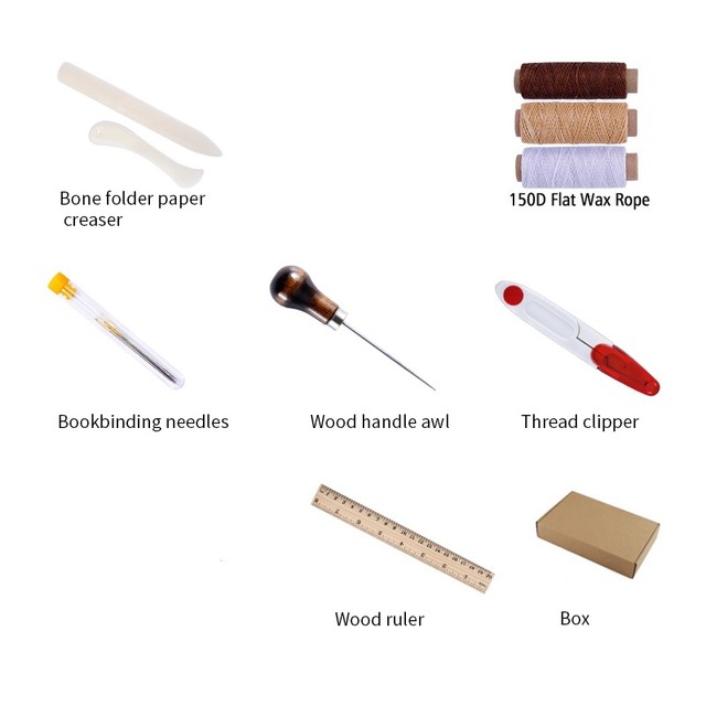 Bookbinding Kit Starter Tools, Book Binding Sewing Tools